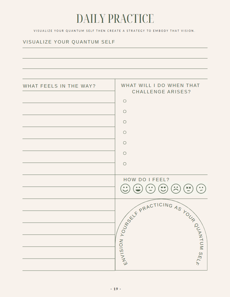Becoming Her: The Workbook — Guided Journaling for Your Quantum Leap