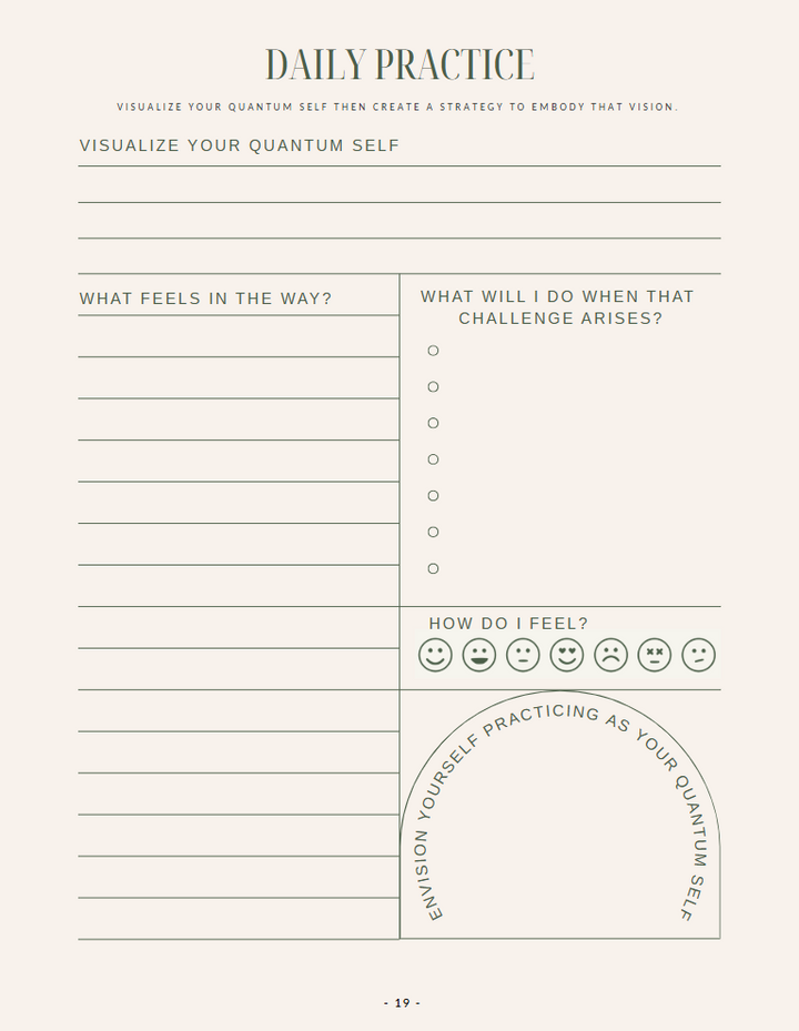 Becoming Her: The Workbook — Guided Journaling for Your Quantum Leap
