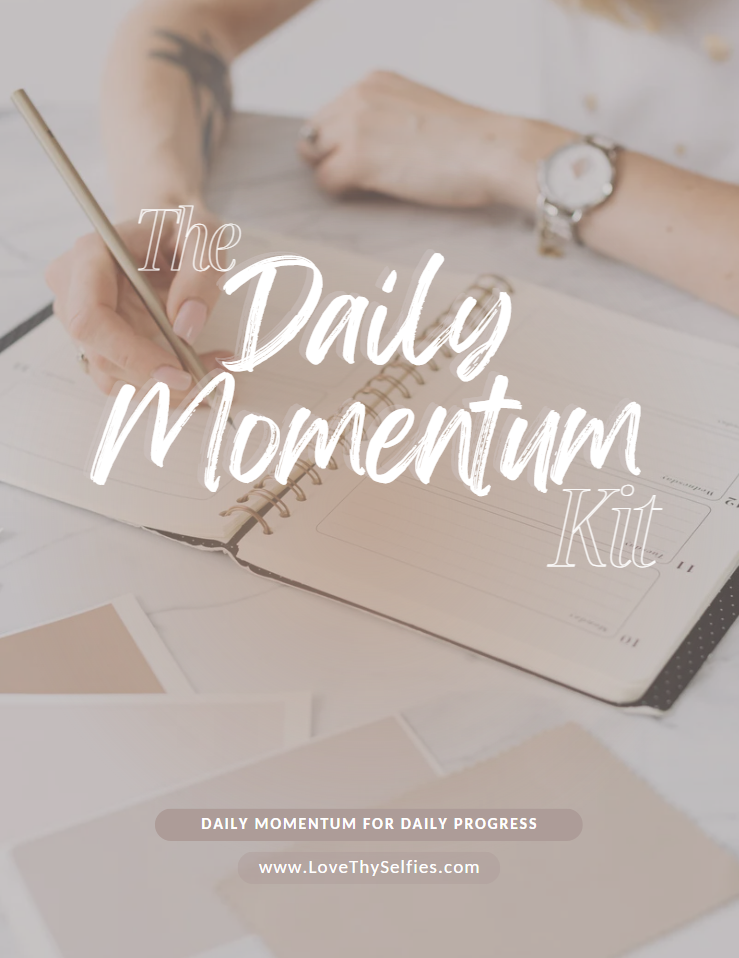 The Daily Momentum Kit – 6-Week Printable Planner & Ritual System for Alignment, Self-Trust & Future Self Embodiment